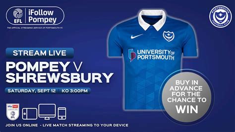 portsmouth fc ifollow match